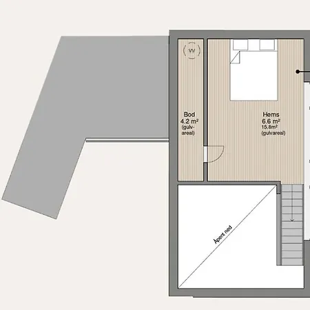 Borestranda - Nytt Strandhus Med 6 Sengeplasser!
